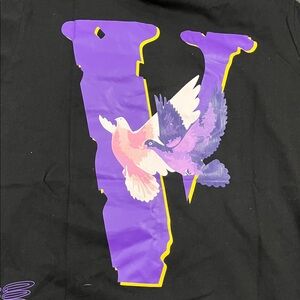 Black Graphic Tee with Good Intentions Print